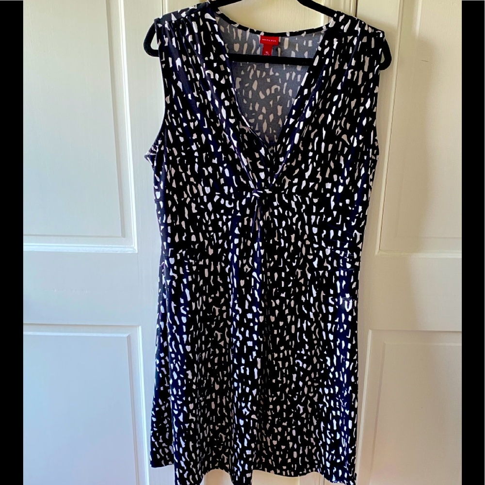 Black and white speckled dress by merona (target) xl